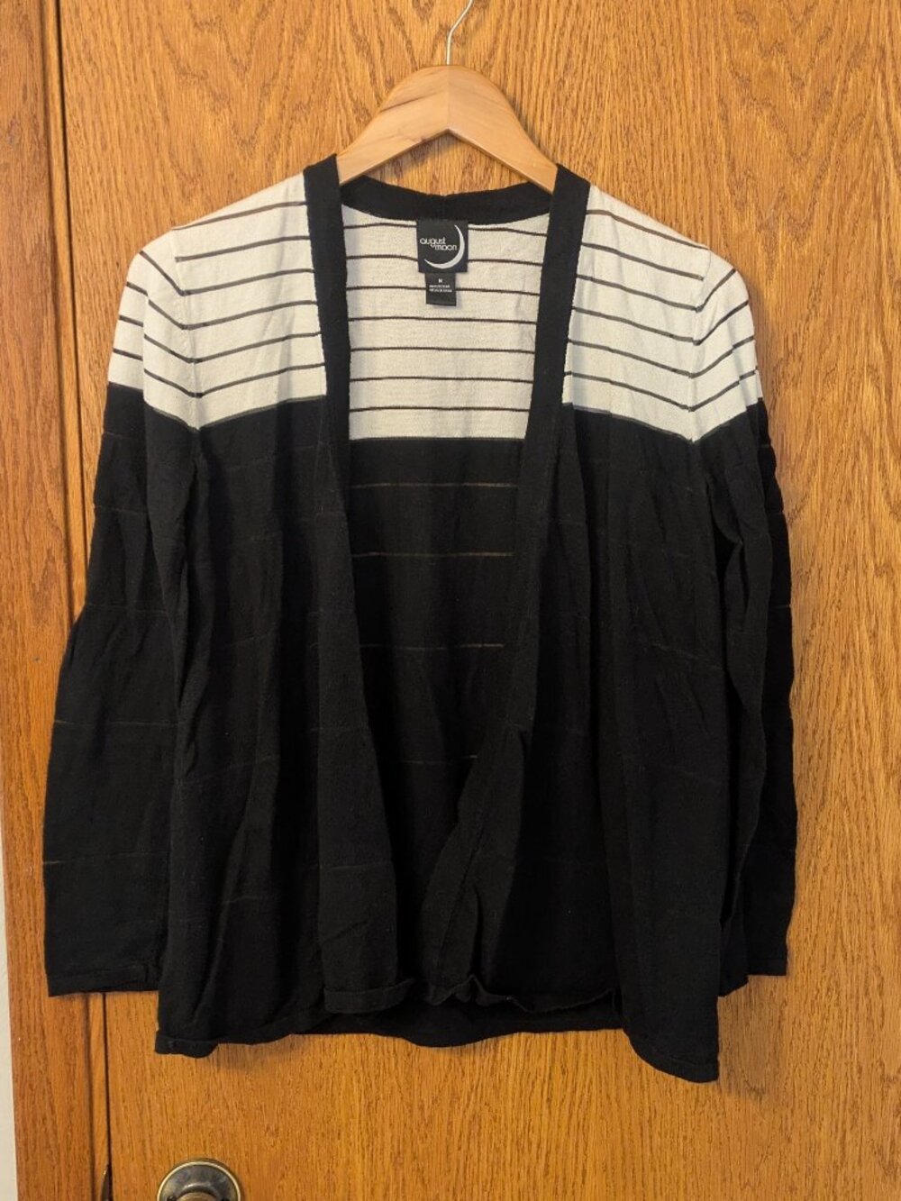 Black & white cardigan